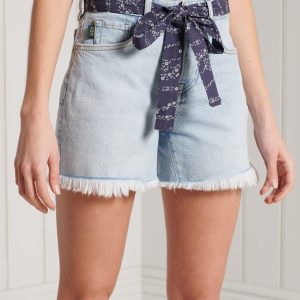 Vintage Mid Rise Slim Shorts