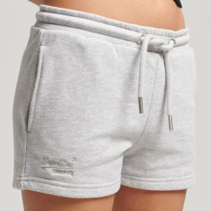 Vintage Logo Embroidered Jersey Shorts