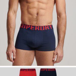 Organic Cotton Trunk Logo Double Pack