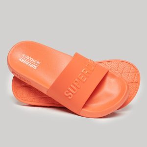 Vegan Code Logo Pool Sliders