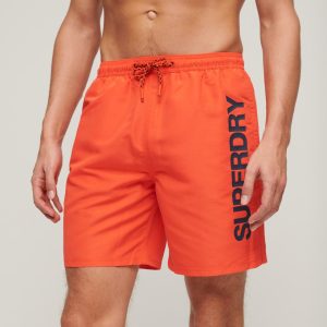 Sport Graphic 17-inch Recycled Swim Shorts