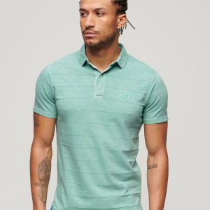 Textured Jersey Polo