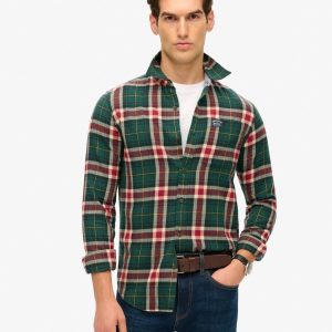 Long Sleeve Cotton Lumberjack Shirt