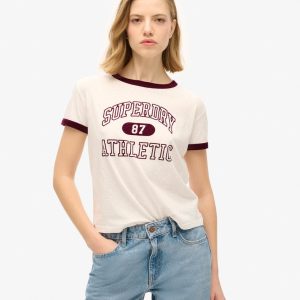 Athletic Essentials Ringer Fitted T-Shirt