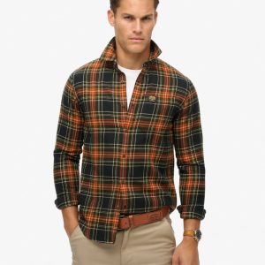Long Sleeve Cotton Lumberjack Shirt