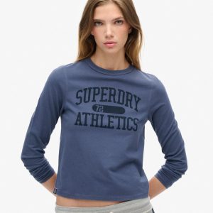 Athletic Essentials Ringer Slim Long Sleeved Top