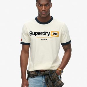 Core Logo Ringer Workwear Graphic T-Shirt