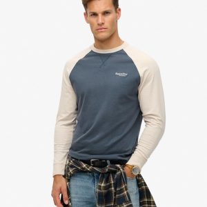 Essential Logo Baseball Long Sleeve Top