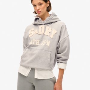Athletic Essentials Applique Oversized Hoodie