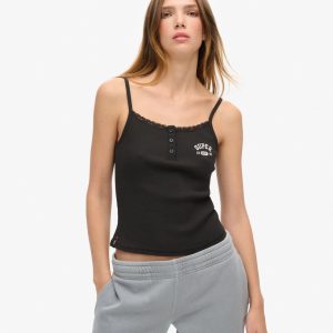 Athletic Essentials Graphic Button Cami