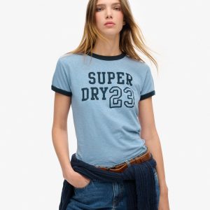 Athletic Essentials Ringer Fitted T-Shirt