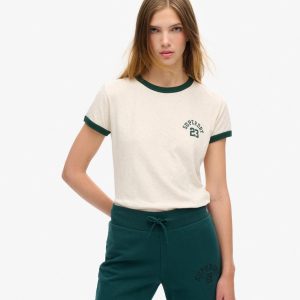 Athletic Essentials Ringer Fitted T-Shirt