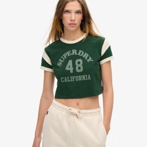 Athletic Essentials Graphic Ringer T-Shirt