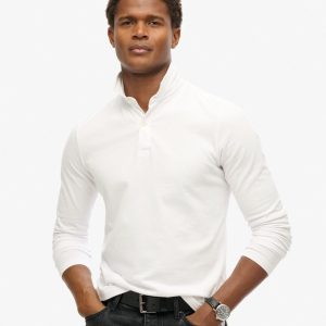Studios Long Sleeve Jersey Polo Shirt