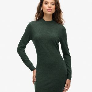 Merino Long Sleeve Knit Dress