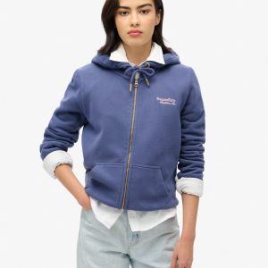 Essential Logo Zip Hoodie