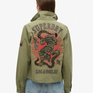 Embellished Military Jacket