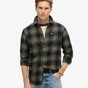 Long Sleeve Cotton Lumberjack Shirt