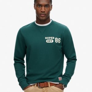 Athletic Printed Sweatshirt