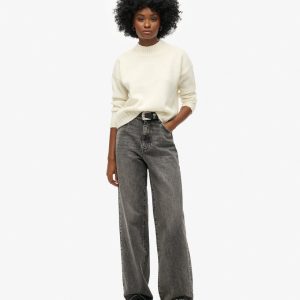 Organic Cotton Wide Leg Jeans