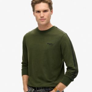 Essential Logo Retro Long Sleeve Top