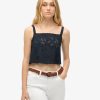 Ibiza Embroidered Cami Top