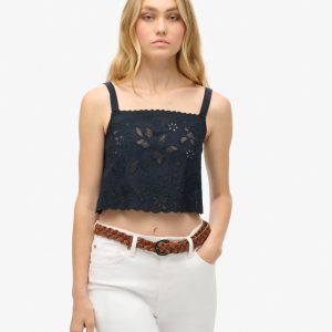 Ibiza Embroidered Cami Top