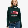 Americana Roll Neck Knit Jumper