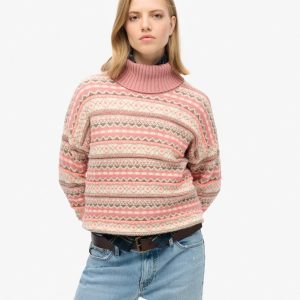 Textured Stripe Pattern Jumper