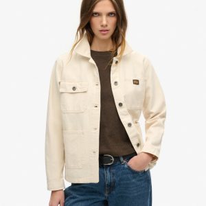 Organic Cotton Vintage Chore Jacket