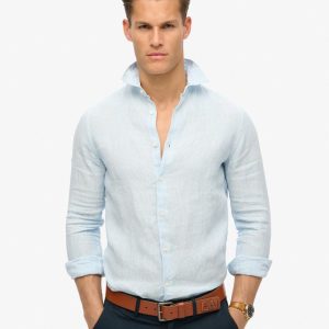 Casual Linen Long Sleeve Shirt