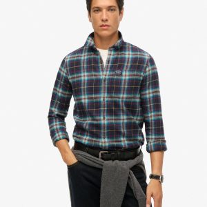 Long Sleeve Cotton Lumberjack Shirt