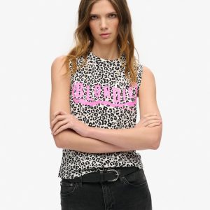 Blondie x Superdry Fitted Tank Top