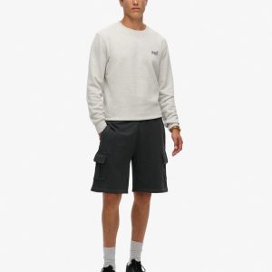 Contrast Stitch Cargo Shorts