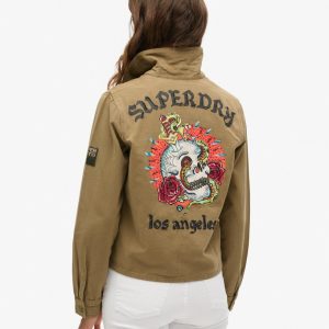 Embellished Military Jacket