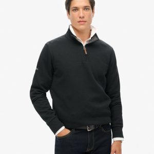 Core Pique Half Zip Sweatshirt