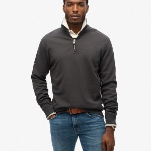Utility Logo Half-Zip Sweatshirt