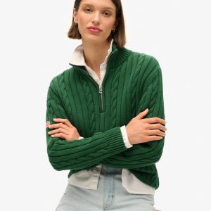 Knitted Rugby Henley Jumper