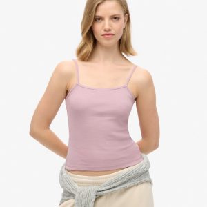 Fine Rib Cami Vest Top