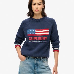 Americana Crew Knit Jumper
