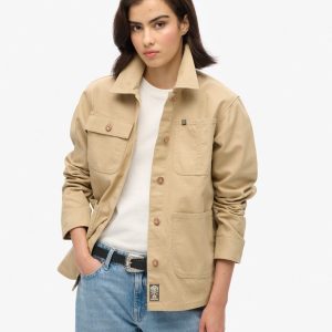 Embroidered Chore Jacket