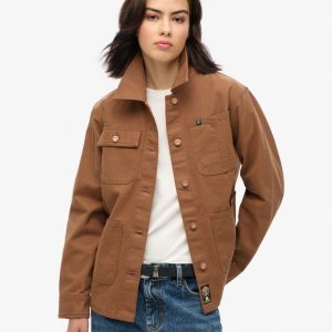 Embroidered Chore Jacket