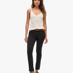 Mid Rise Chino Trousers