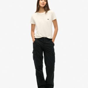 Low Rise Straight Cargo Pants
