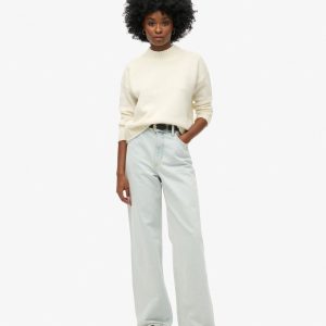Organic Cotton Wide Leg Jeans