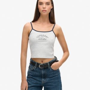 Athletic Essentials Crop Cami Top