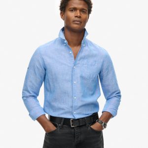 Organic Cotton Studios Linen Button Down Shirt
