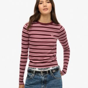 Stripe Long Sleeve Top