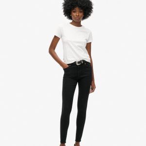Organic Cotton Vintage Mid Rise Skinny Jeans