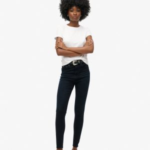 Organic Cotton High Rise Skinny Denim Jeans
